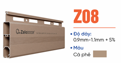 Cửa cuốn khe thoáng Z08